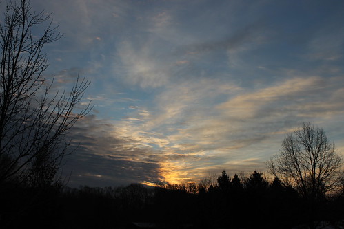 morning clouds sunrise michigan saline saline11292014