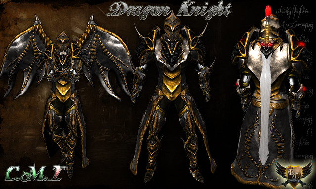 Dragon Knight Black Wallpaper