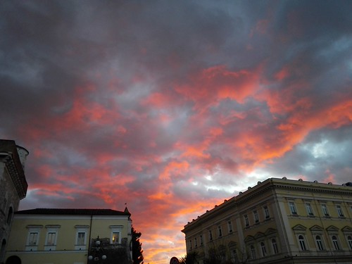 flame sunset by vimad97, when my camera isn't with me, my phone manages to replace it, so that i can't regret that i lost the