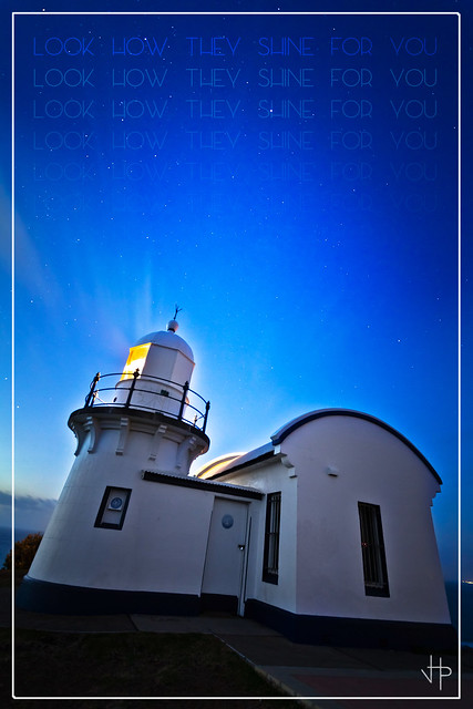 Look how they shine for you! Lighthouse & Stars