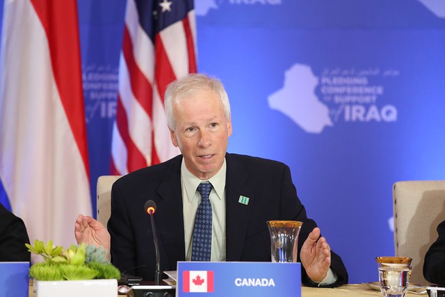 Canadian Foreign Minister Stephane Dion Delivers Remarks at the Pledging Conference in Support of Iraq