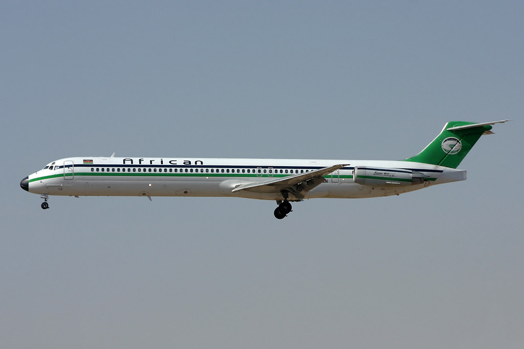 5Y-AXN African Express MD-82 Sharjah 15/06/2014