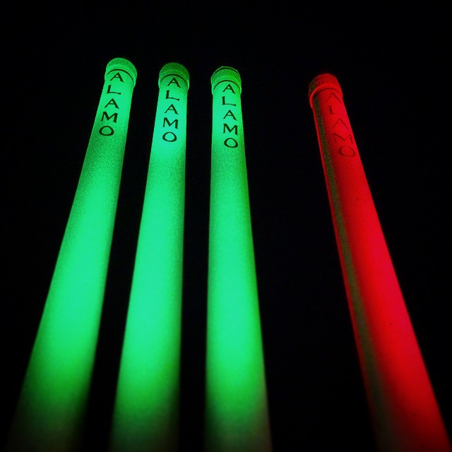 The holiday lighting at The Quarry.