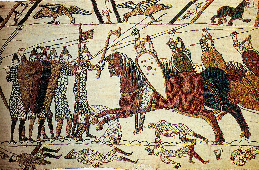 Bayeux Tapestry, Cavalry Attack | Bayeux Tapestry, English o… | Flickr