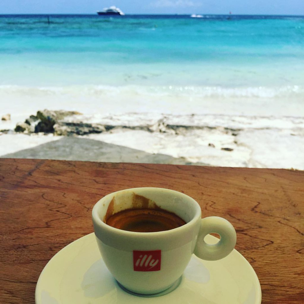 Morning coffee #lovemaldives #maldives #sun #beach #maafushi #maafushiislan...
