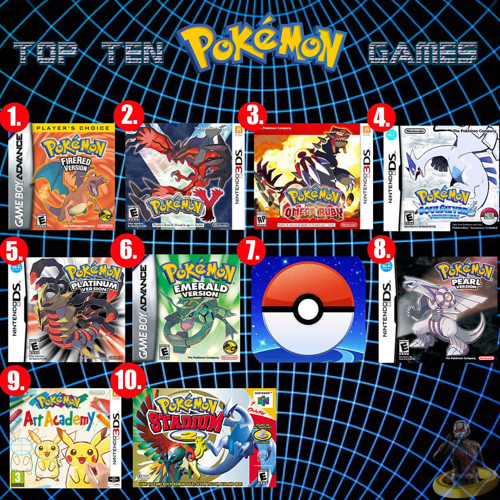 Top 10 Pokémon Games - What is the best Pokémon game?