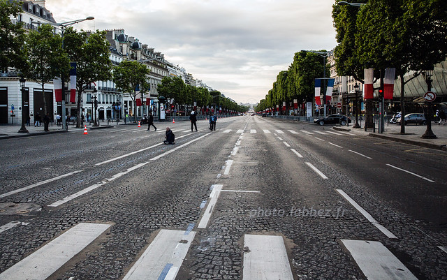 14 juillet 2016 sur les Champs-Elysées à Paris, fête nationale, Bastille day. France.
