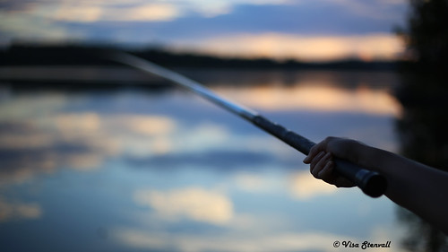 Evening fishing in Hauho by VisaStenvall, canon eos 6d 50 mm 50mm f18 finnish finland suomi lake hauho hämeenlinna vähä roine sunset evening b