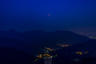 Blood Moon Over The City