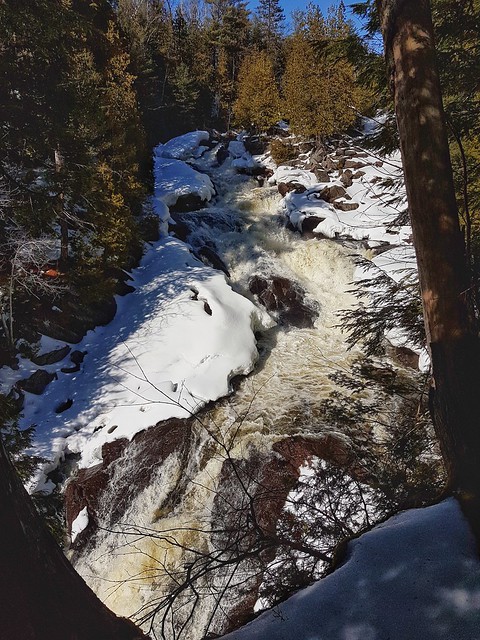 Ragged Falls on the Oxtonque River