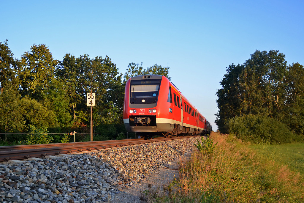 DB 612 057 + 612 xxx Altenstadt (Iller) (D) 27 juli 2018