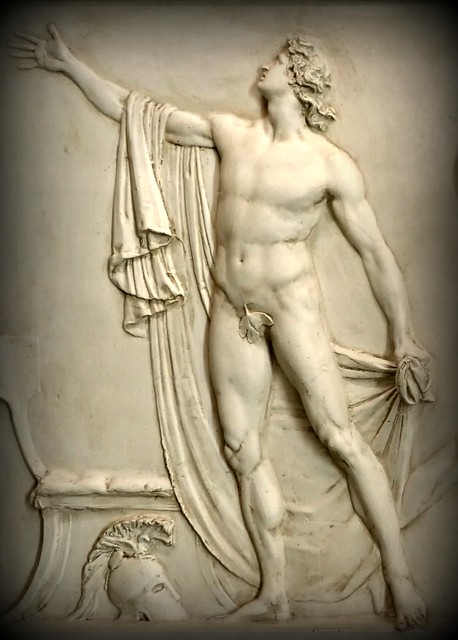 Milano - Gallerie d'Itaia - Antonio CANOVA - 1787-1790 - Achilles delivers Breseis to Agamemnon's Heralds - detail
