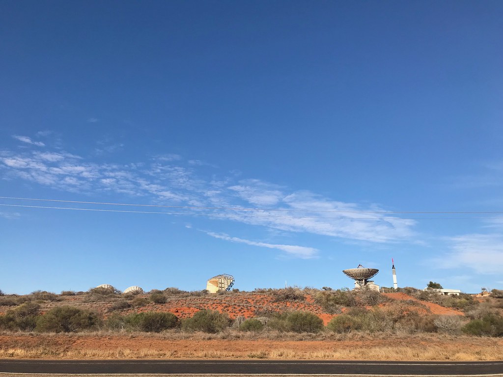 OTC satellite dish on Brown's Range