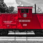 Seaboard 5739 caboose - 03c Version made with Luminar 2018.