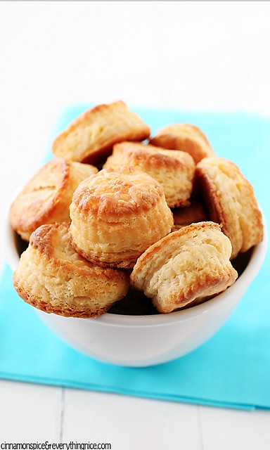3-Ingredient Cream Cheese Biscuits - Tender little cuties with millions of flaky layers that melt in your mouth! Super easy and fast to make! cinnamonspiceandeverythingnice.com