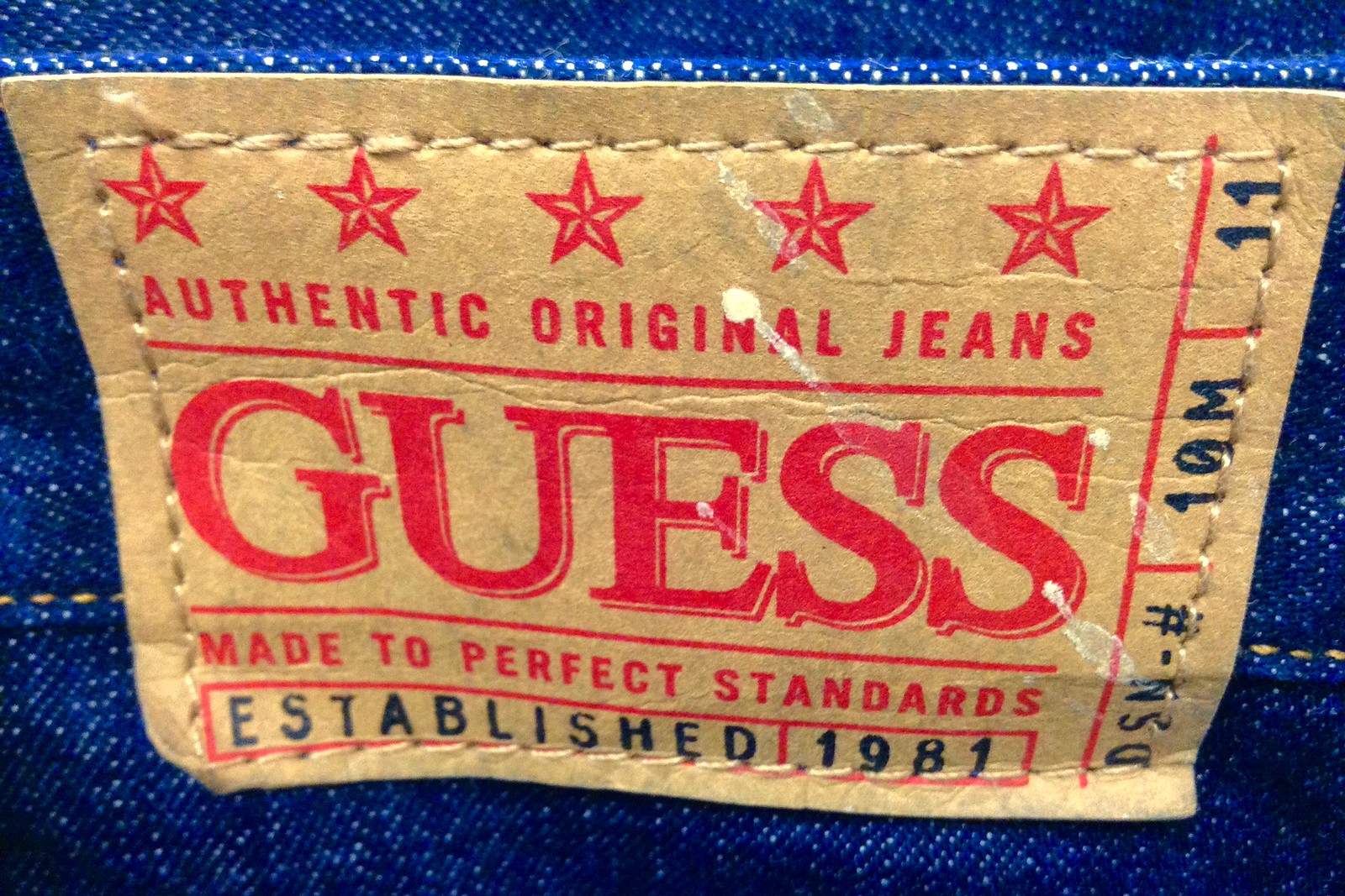 Guess Jeans Label | Flickr