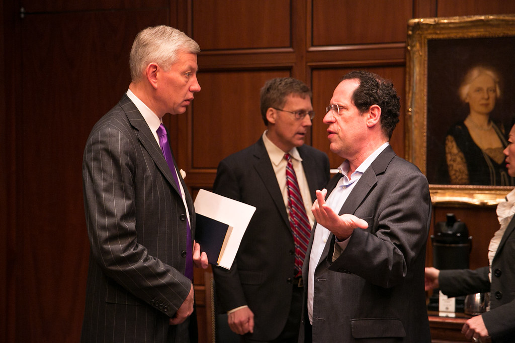 Panelists discussing Advanced Industries before opening th… | Flickr