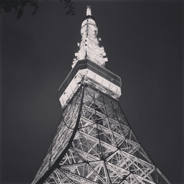 Tokyo Tower in #bnw