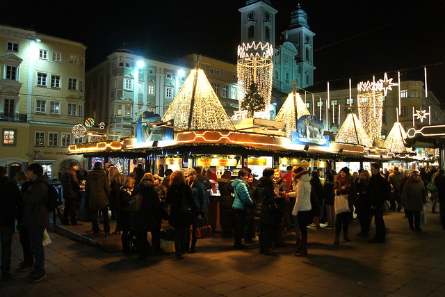 Weihnachtsmarkt in Linz