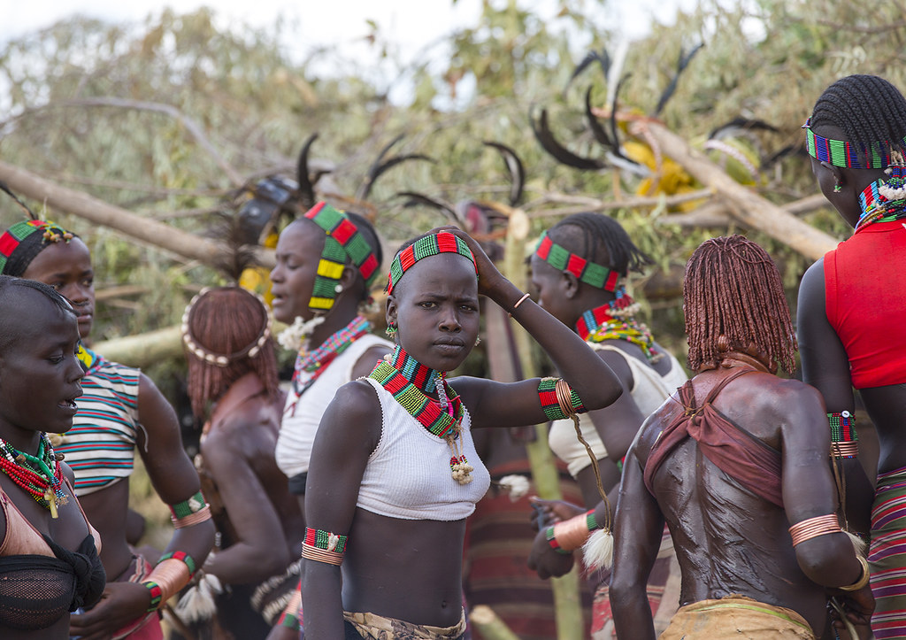 Bashada Tribe During A Bull Jumping Ceremony, Dimeka, Omo … | Flickr