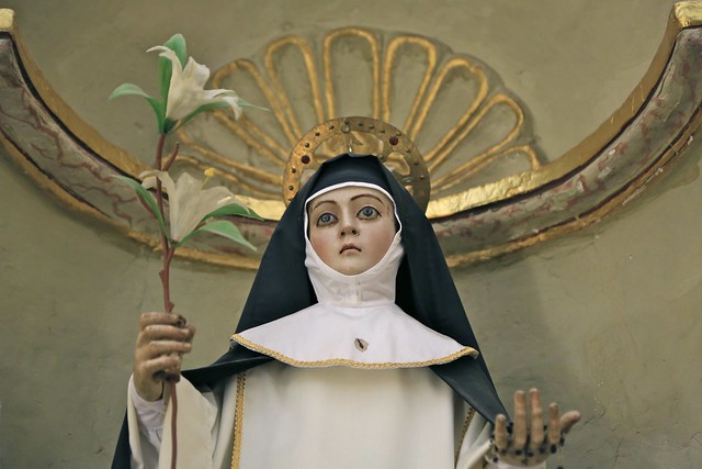 Antique Religious Doll Santa Catalina Convent Arequipa Peru South America