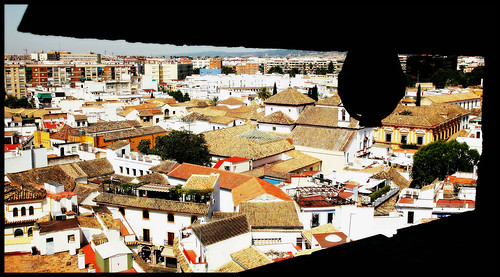 claudelina espana spain espagne andalucia andalousie ville city town cordoba cordoue architecture mosquée mezquitacatedral cathédrale vue view landscape minaret