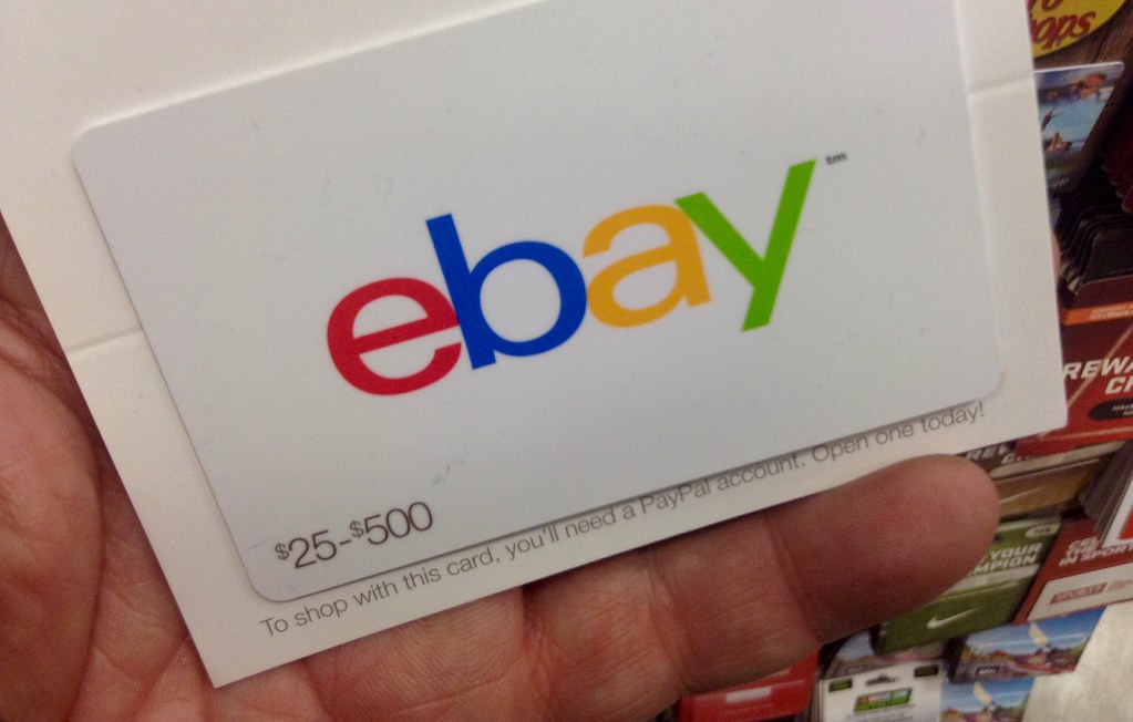 what to do with ebay gift card.