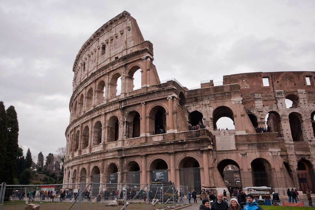 theatre, then and now | Colosseum, Rome, January 2015 | Flickr