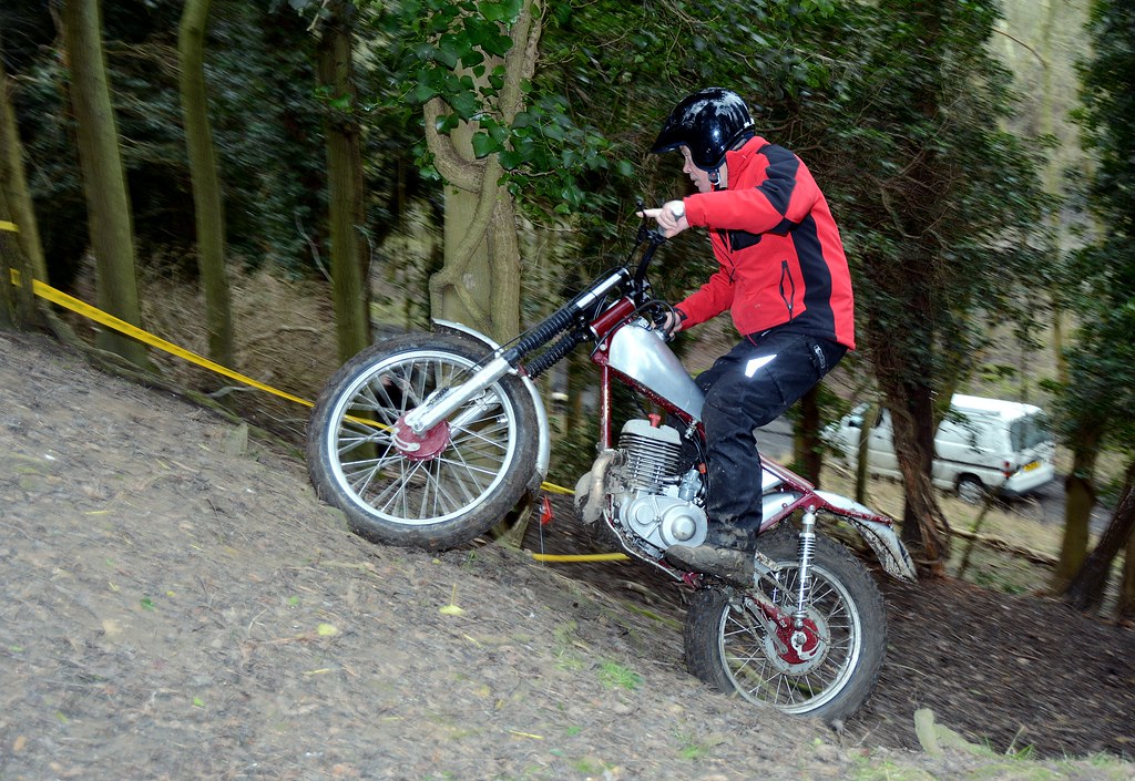 Twin shock trials bike