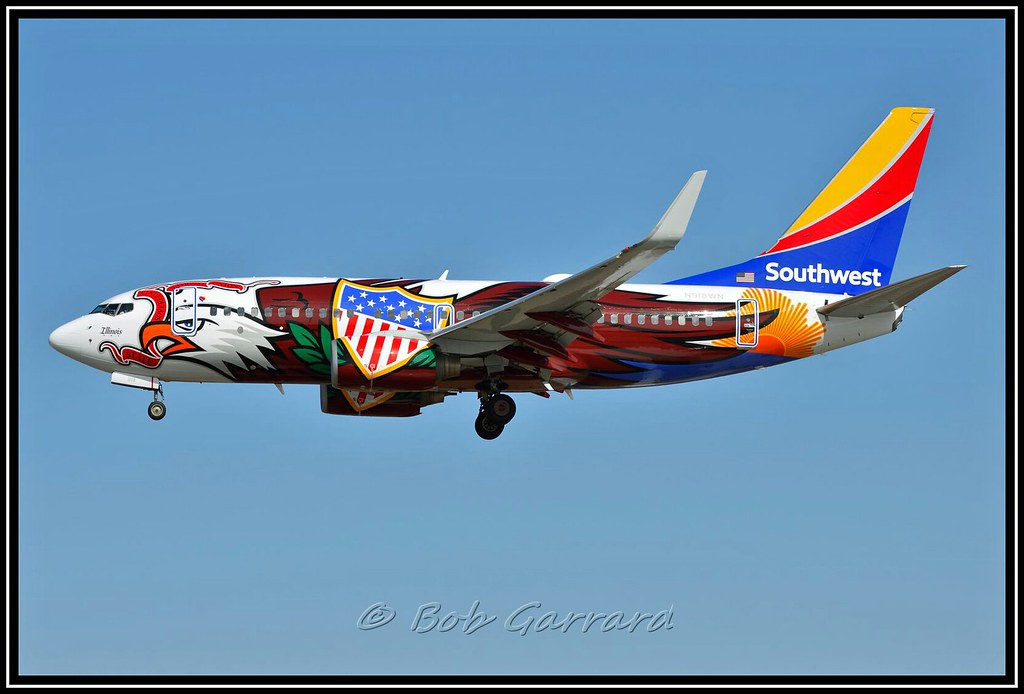 N918WN Southwest Airlines "Illinois One" (New Tail Colors)