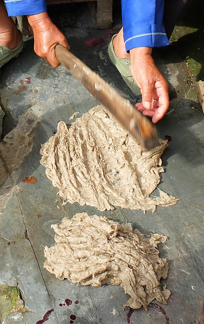 Fabrication de la pâte à papier