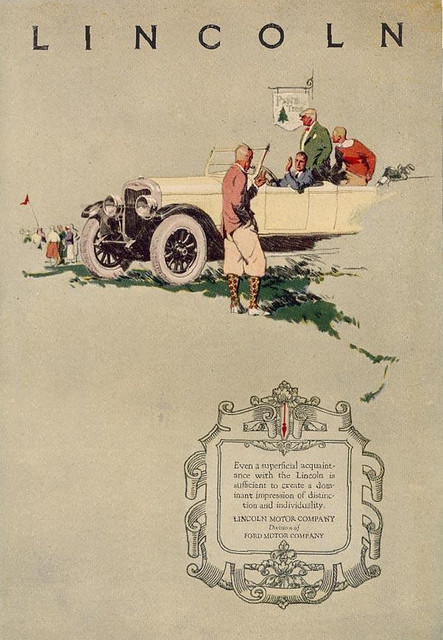 LINCOLN MOTOR COMPANY - 1922