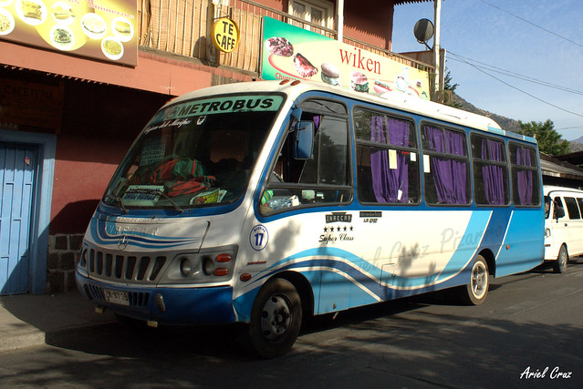 Metrobus 72 (MB72) a Baños Morales - Tur Maipo - Inrecar Capricornio / M. Benz (ZK8728)