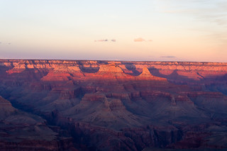 Fin de journée au Grand Canyon