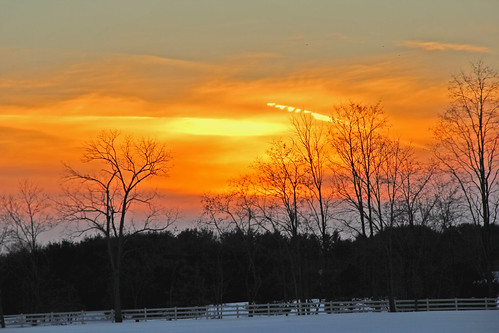 winter sunset snow rural photography sunsets scenes kentohio winterphotography