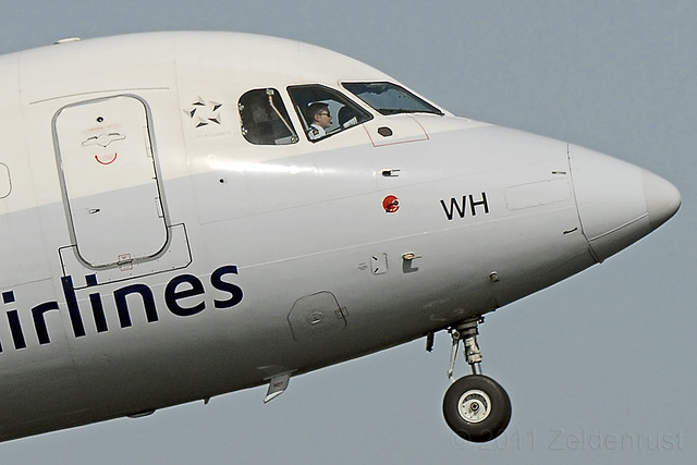 Nose Shot - Brussels Airlines - BAE Systems Avro 146-RJ100