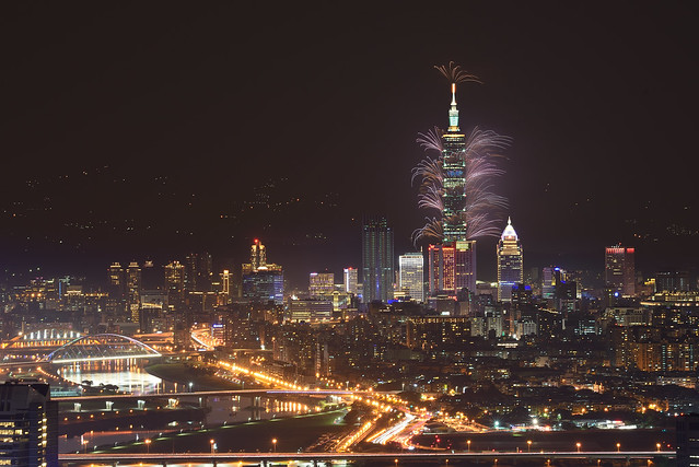 2015.01.01 台北 / 金面山 / 台北101跨年煙火 / Taipei 101 New Year Firework (PS)