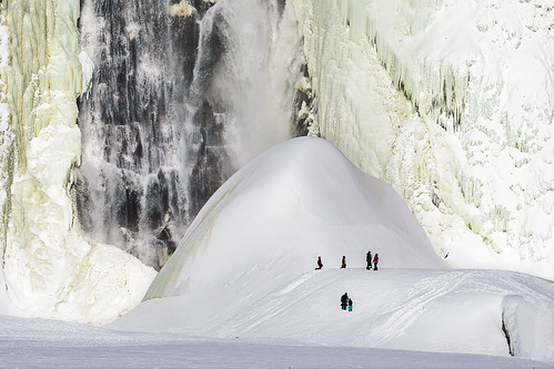 winter canada frozen quebec hiver falls sugarloaf montmorency chute gelé paindesucre mircea2309