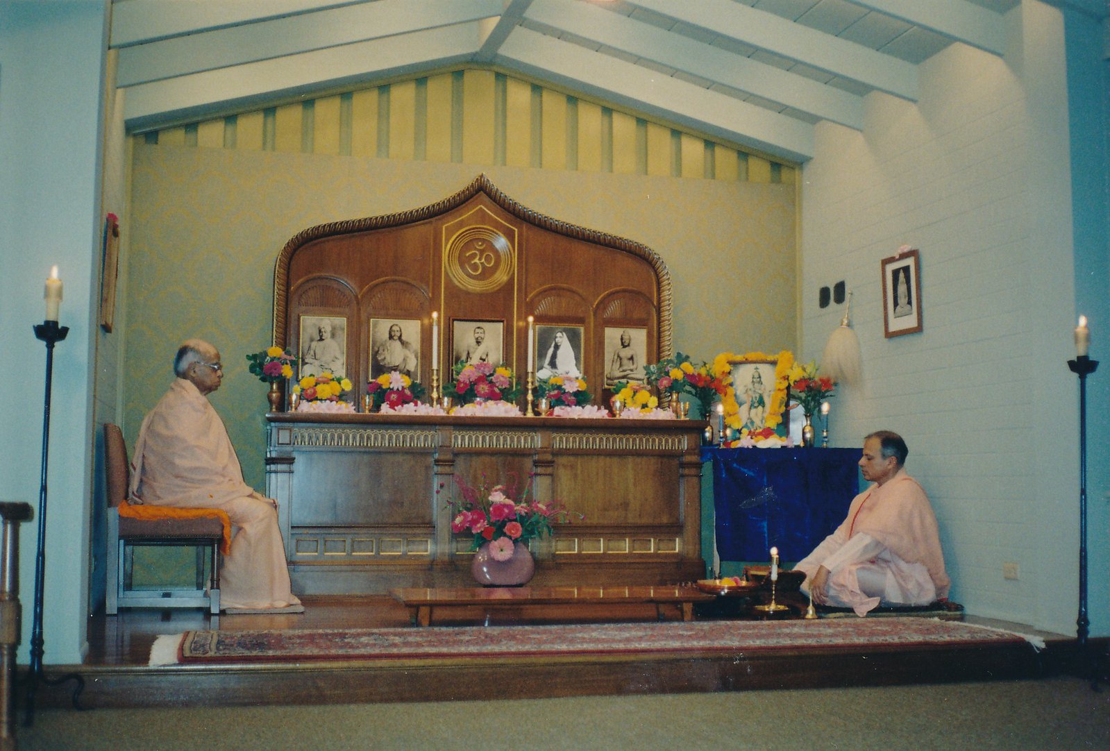 Swami Shraddhananda Swami Prapannananda Krishna Janmashtami