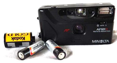 Ecc 5] Minolta 110 Zoom SLR Mark II 25-67 mm F3,5 35 mm fotocamera