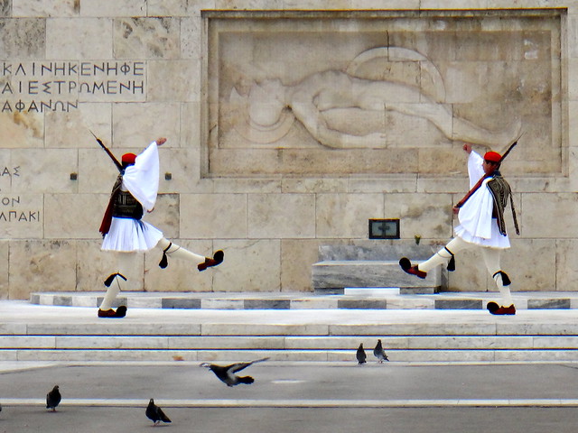 Changing of the Guard at Syntagma
