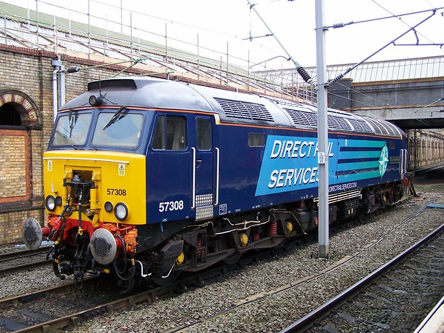 DRS 57308 lying idle at Crewe 18-12-14 (3)