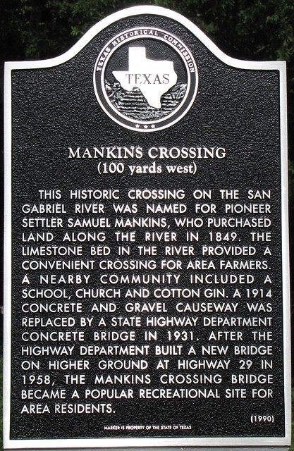 Mankins Crossing TxHM