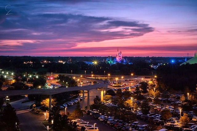 Who's in favor of this magical shot of the Magic Kingdom?  This one was taken from Bay Lake Tower at the Contemporary.  Thanks for lookin' and have a magical day!  #disney #disneyworld #waltdisneyworld @waltdisneyworld #magickingdom #disneyigers #disneylo