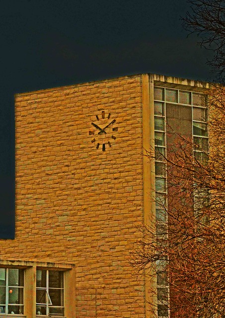 Morgan Hall clock tower, Washburn University - Topeka, Kansas