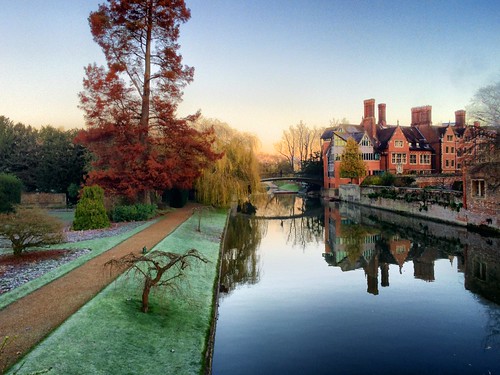 A freezing morning in Cambridge, 6 Dec 2014