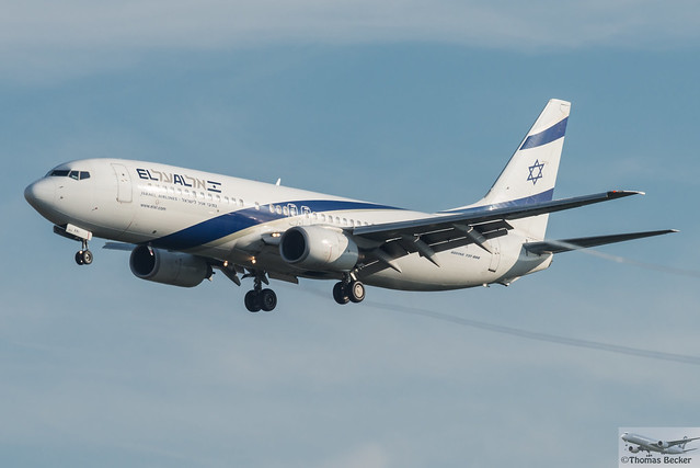 El Al Israel Airlines Boeing 737-86N 4X-EKI (808101)
