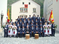 2009 72. Bezirksmusikfest in Simplon Dorf