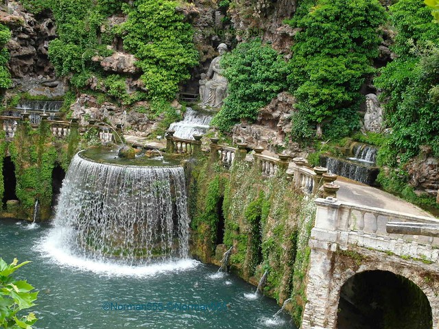 Tivoli Villa d'Este les fontaines
