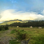 A rainbow in Otavalo